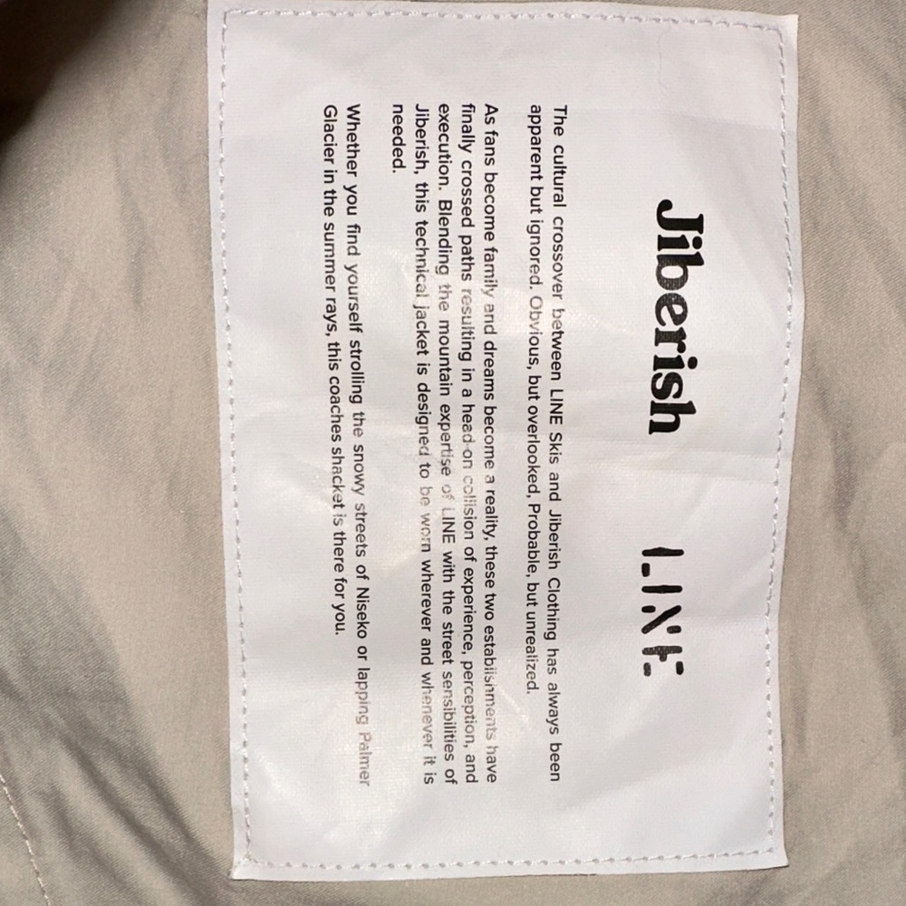 Jiberish x Line Jacket - Picture 3 of 4
